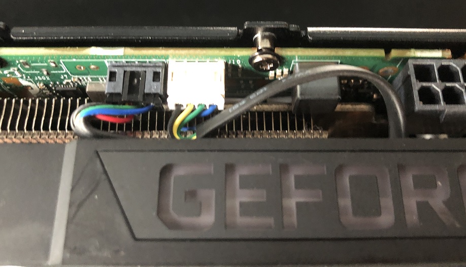 G5RTX3060ti電源コネクタ